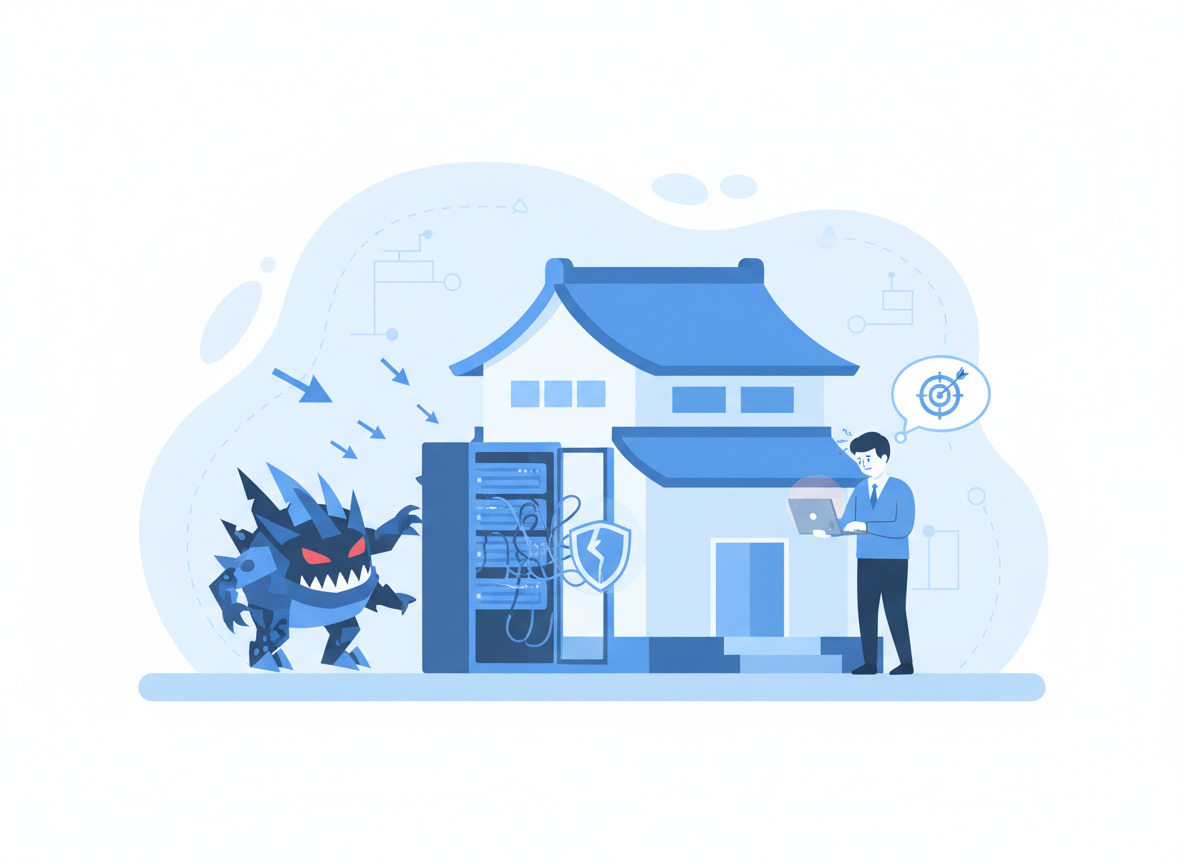 放置HPがサイバー攻撃の標的に！中小企業が狙われやすい理由