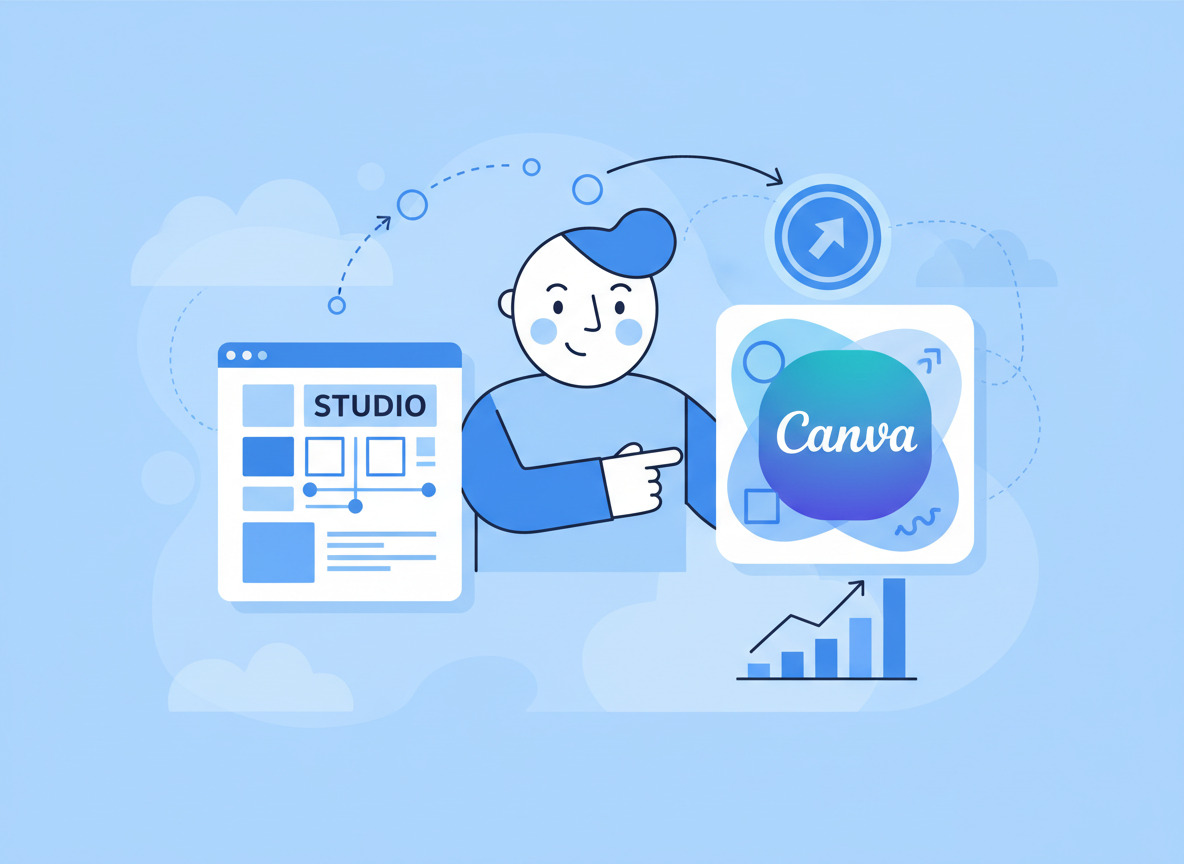 低コストツールの選び方:STUDIOとCanvaを活用
