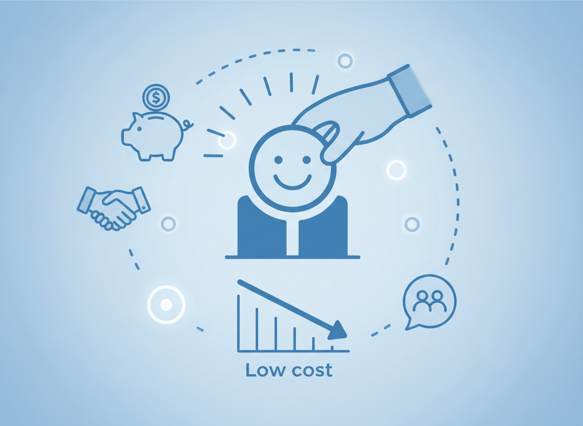 中小企業にピッタリ!低コストで人間味を注入する理由