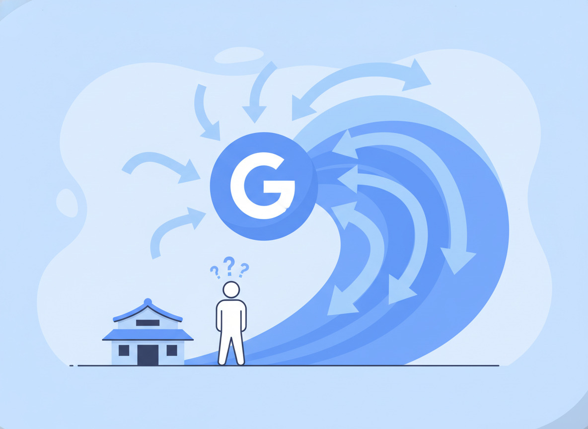 2026年Google AI検索の衝撃:中小企業HP集客がピンチ?