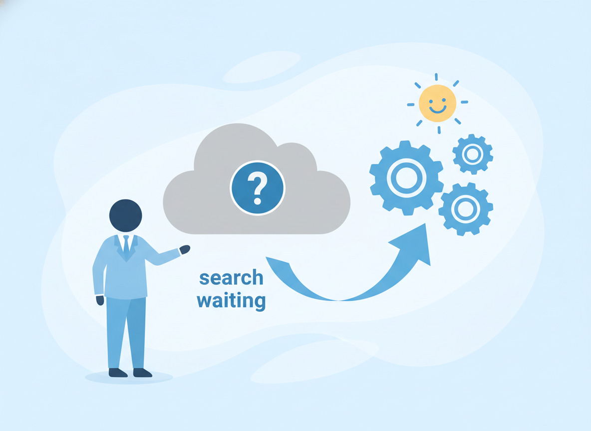 「検索待ち」の悩みから脱却しましょう