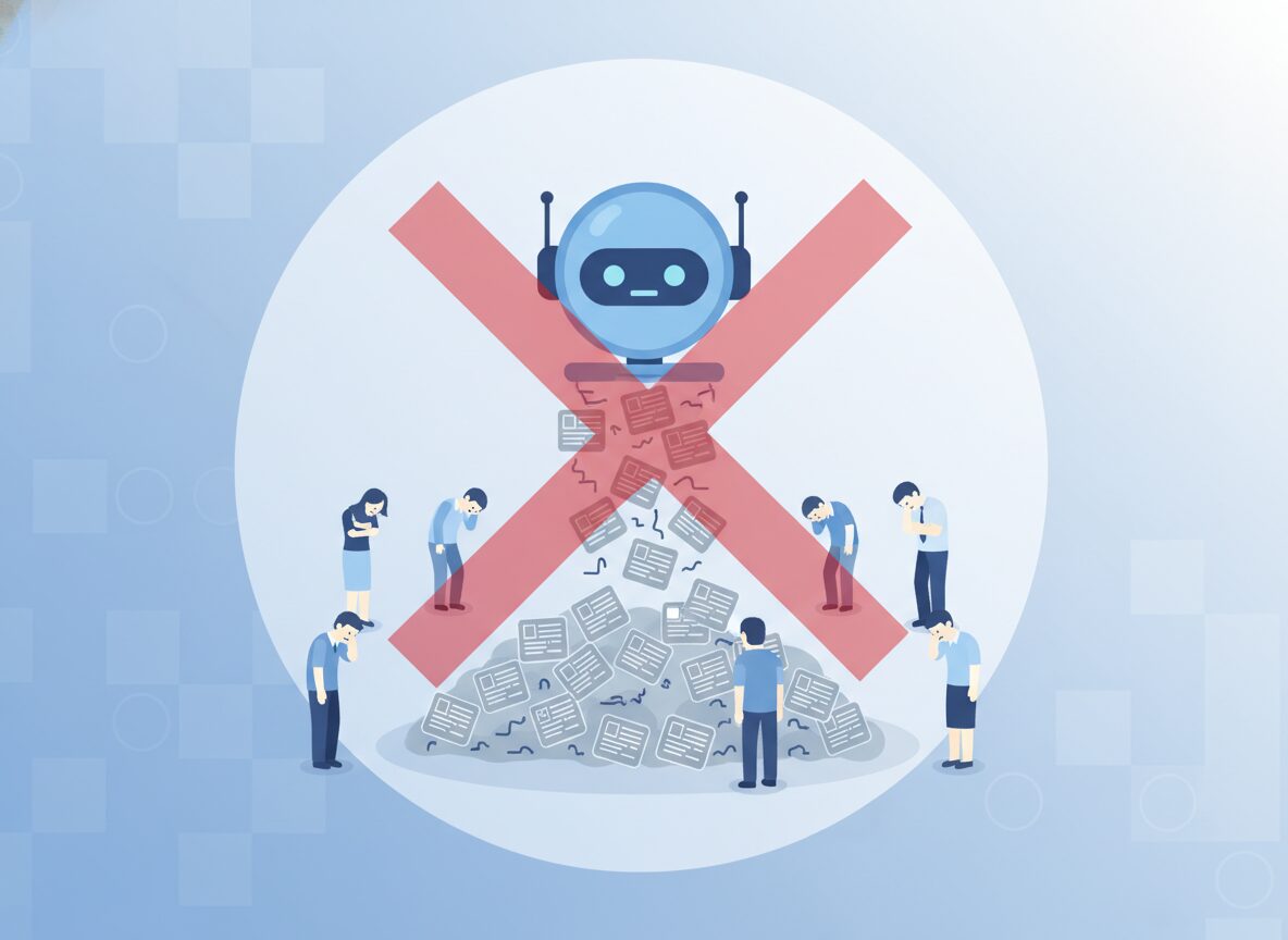 失敗事例1(AIO対策 SEO)のイメージ図